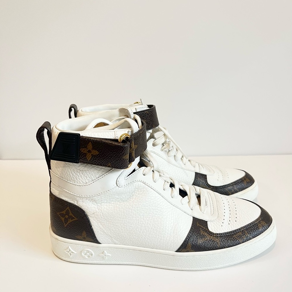 Louis Vuitton Boombox High-Top Sneakers